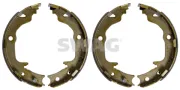 Bremsbackensatz, Feststellbremse Hinterachse SWAG 33 10 2759