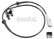 Sensor, Raddrehzahl Hinterachse links Hinterachse rechts SWAG 33 10 3653