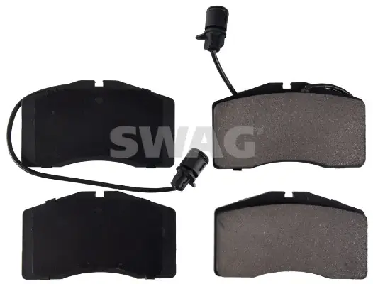 Bremsbelagsatz, Scheibenbremse Vorderachse SWAG 33 10 5134 Bild Bremsbelagsatz, Scheibenbremse Vorderachse SWAG 33 10 5134