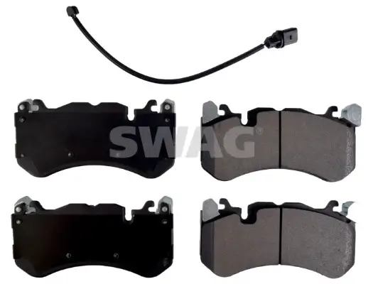 Bremsbelagsatz, Scheibenbremse Vorderachse SWAG 33 10 5218 Bild Bremsbelagsatz, Scheibenbremse Vorderachse SWAG 33 10 5218