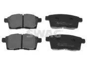 Bremsbelagsatz, Scheibenbremse Hinterachse SWAG 33 10 6376