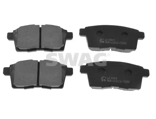 Bremsbelagsatz, Scheibenbremse Hinterachse SWAG 33 10 6376 Bild Bremsbelagsatz, Scheibenbremse Hinterachse SWAG 33 10 6376