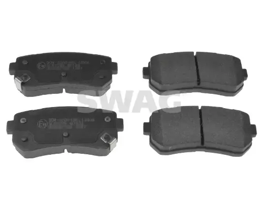 Bremsbelagsatz, Scheibenbremse Hinterachse SWAG 33 10 6421 Bild Bremsbelagsatz, Scheibenbremse Hinterachse SWAG 33 10 6421