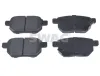 Bremsbelagsatz, Scheibenbremse Hinterachse SWAG 33 10 6573