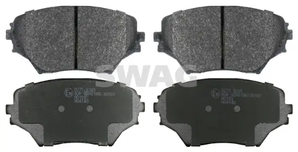 Bremsbelagsatz, Scheibenbremse Vorderachse SWAG 33 10 6578