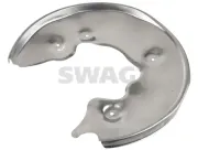 Spritzblech, Bremsscheibe Hinterachse links SWAG 33 10 7220