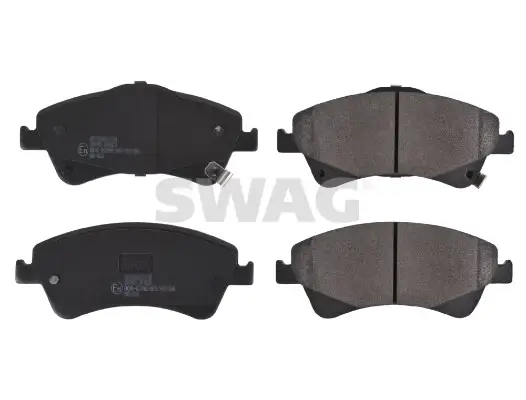 Bremsbelagsatz, Scheibenbremse Vorderachse SWAG 33 10 7282 Bild Bremsbelagsatz, Scheibenbremse Vorderachse SWAG 33 10 7282