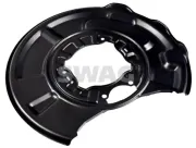Spritzblech, Bremsscheibe Hinterachse links SWAG 33 10 7305