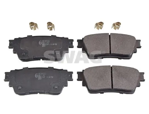 Bremsbelagsatz, Scheibenbremse Hinterachse SWAG 33 10 7348