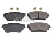 Bremsbelagsatz, Scheibenbremse Hinterachse SWAG 33 10 7348