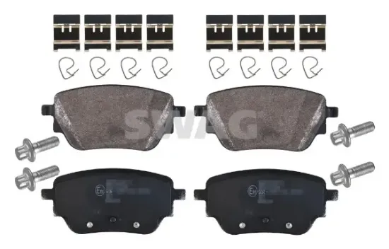 Bremsbelagsatz, Scheibenbremse Hinterachse SWAG 33 10 7351 Bild Bremsbelagsatz, Scheibenbremse Hinterachse SWAG 33 10 7351