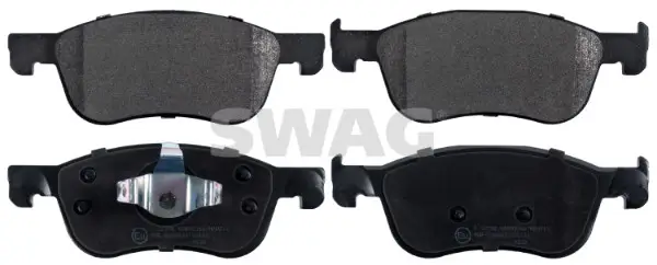 Bremsbelagsatz, Scheibenbremse Vorderachse SWAG 33 10 7478