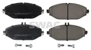 Bremsbelagsatz, Scheibenbremse Vorderachse SWAG 33 10 7557