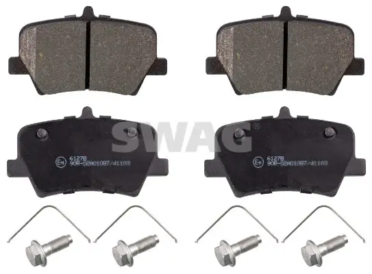 Bremsbelagsatz, Scheibenbremse Hinterachse SWAG 33 10 7623