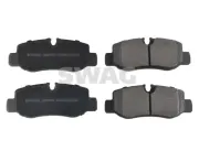 Bremsbelagsatz, Scheibenbremse Hinterachse SWAG 33 10 7627