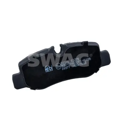 Bremsbelagsatz, Scheibenbremse Hinterachse SWAG 33 10 7627 Bild Bremsbelagsatz, Scheibenbremse Hinterachse SWAG 33 10 7627
