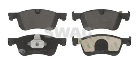 Bremsbelagsatz, Scheibenbremse Vorderachse SWAG 33 10 9319 Bild Bremsbelagsatz, Scheibenbremse Vorderachse SWAG 33 10 9319