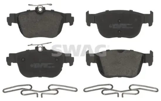 Bremsbelagsatz, Scheibenbremse Hinterachse SWAG 33 10 9323 Bild Bremsbelagsatz, Scheibenbremse Hinterachse SWAG 33 10 9323