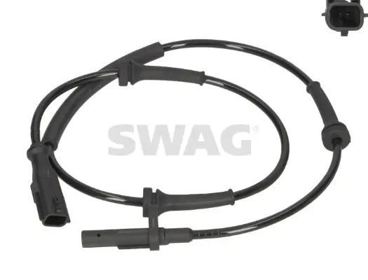Sensor, Raddrehzahl Hinterachse links Hinterachse rechts SWAG 33 11 0560