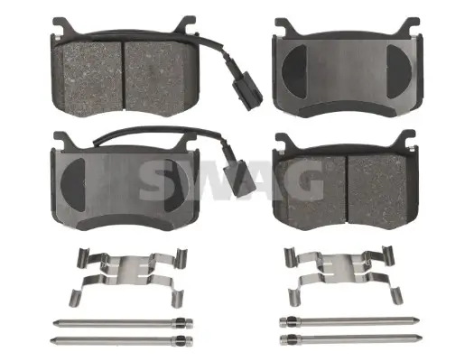 Bremsbelagsatz, Scheibenbremse Vorderachse SWAG 33 11 0831