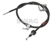 Seilzug, Feststellbremse hinten links SWAG 33 11 0895