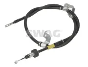 Seilzug, Feststellbremse hinten rechts SWAG 33 11 0896