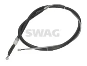 Seilzug, Feststellbremse hinten links hinten rechts SWAG 33 11 0910