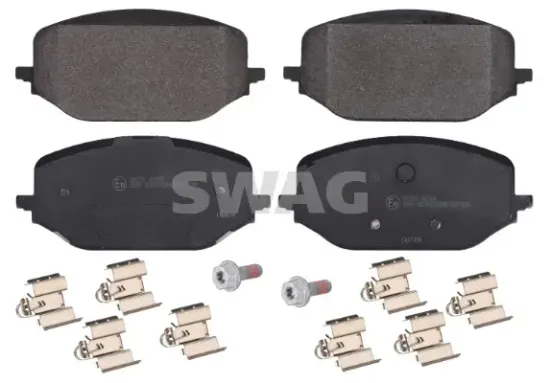 Bremsbelagsatz, Scheibenbremse Vorderachse SWAG 33 11 0921 Bild Bremsbelagsatz, Scheibenbremse Vorderachse SWAG 33 11 0921