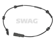 Sensor, Raddrehzahl Hinterachse links Hinterachse rechts SWAG 33 11 1235