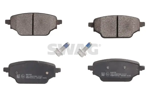 Bremsbelagsatz, Scheibenbremse Hinterachse SWAG 33 11 1250