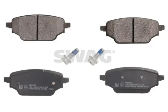 Bremsbelagsatz, Scheibenbremse Hinterachse SWAG 33 11 1250 Bild Bremsbelagsatz, Scheibenbremse Hinterachse SWAG 33 11 1250