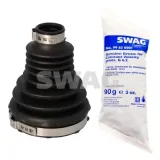 Faltenbalgsatz, Antriebswelle getriebeseitig Vorderachse links Vorderachse rechts SWAG 33 11 1656