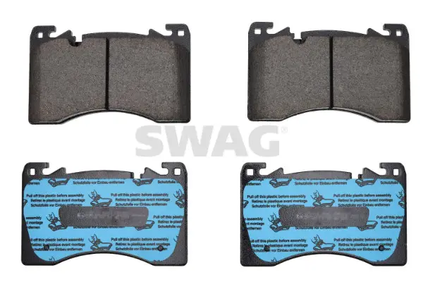 Bremsbelagsatz, Scheibenbremse Vorderachse SWAG 33 11 4548