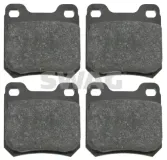 Bremsbelagsatz, Scheibenbremse Hinterachse SWAG 40 91 6155