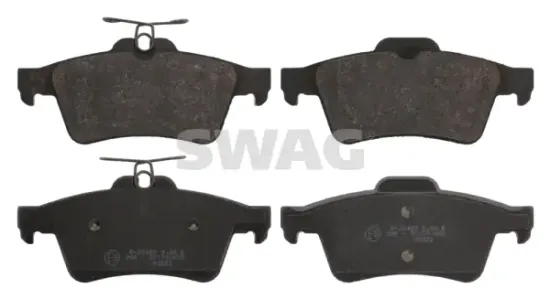 Bremsbelagsatz, Scheibenbremse Hinterachse SWAG 40 91 6744 Bild Bremsbelagsatz, Scheibenbremse Hinterachse SWAG 40 91 6744