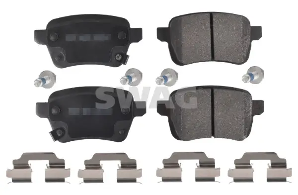 Bremsbelagsatz, Scheibenbremse Hinterachse SWAG 40 91 6903