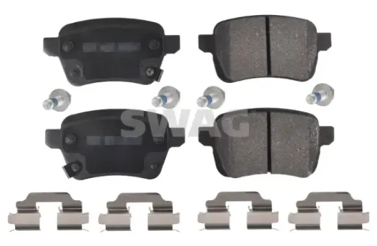 Bremsbelagsatz, Scheibenbremse Hinterachse SWAG 40 91 6903 Bild Bremsbelagsatz, Scheibenbremse Hinterachse SWAG 40 91 6903