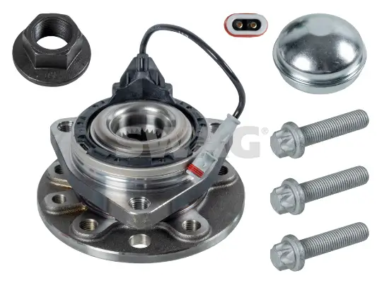 Radlagersatz Vorderachse links Vorderachse rechts SWAG 40 93 1136 Bild Radlagersatz Vorderachse links Vorderachse rechts SWAG 40 93 1136