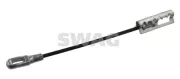 Seilzug, Feststellbremse hinten links hinten rechts SWAG 40 93 3137