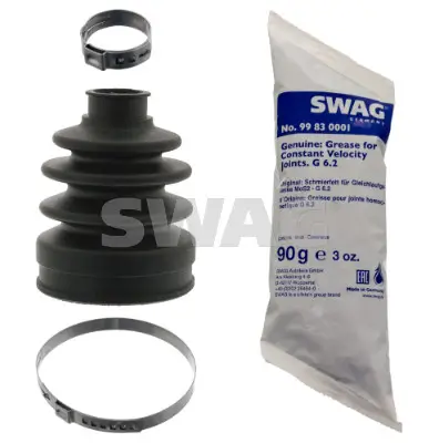 Faltenbalgsatz, Antriebswelle getriebeseitig Vorderachse SWAG 50 10 0197
