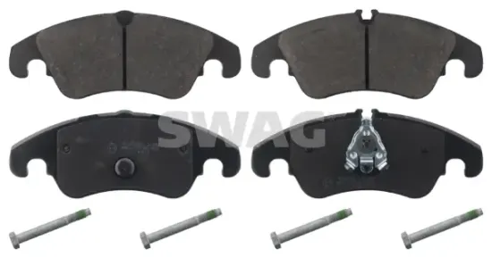 Bremsbelagsatz, Scheibenbremse Vorderachse SWAG 50 11 6078 Bild Bremsbelagsatz, Scheibenbremse Vorderachse SWAG 50 11 6078