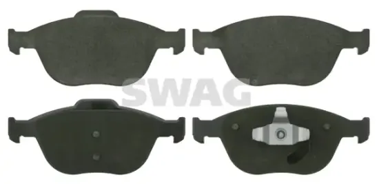 Bremsbelagsatz, Scheibenbremse Vorderachse SWAG 50 91 6570 Bild Bremsbelagsatz, Scheibenbremse Vorderachse SWAG 50 91 6570