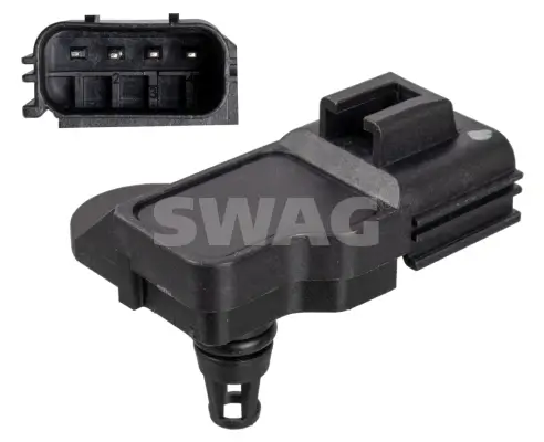 Sensor, Saugrohrdruck SWAG 55 10 6080 Bild Sensor, Saugrohrdruck SWAG 55 10 6080