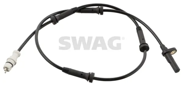 Sensor, Raddrehzahl Hinterachse links Hinterachse rechts SWAG 60 10 2474