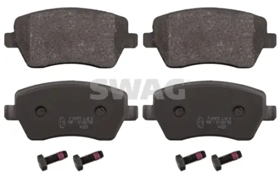 Bremsbelagsatz, Scheibenbremse Vorderachse SWAG 60 11 6180 Bild Bremsbelagsatz, Scheibenbremse Vorderachse SWAG 60 11 6180