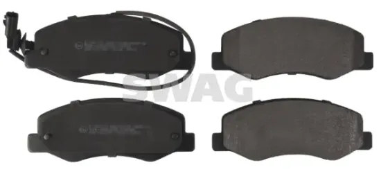 Bremsbelagsatz, Scheibenbremse Hinterachse SWAG 60 91 6819 Bild Bremsbelagsatz, Scheibenbremse Hinterachse SWAG 60 91 6819