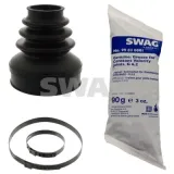 Faltenbalgsatz, Antriebswelle getriebeseitig Vorderachse links Vorderachse rechts SWAG 62 10 0290