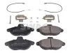 Bremsbelagsatz, Scheibenbremse Vorderachse SWAG 62 91 6225