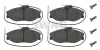 Bremsbelagsatz, Scheibenbremse Vorderachse SWAG 62 91 6257