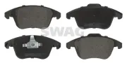 Bremsbelagsatz, Scheibenbremse Vorderachse SWAG 62 91 6850
